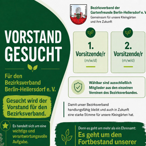 Vorstände gesucht!